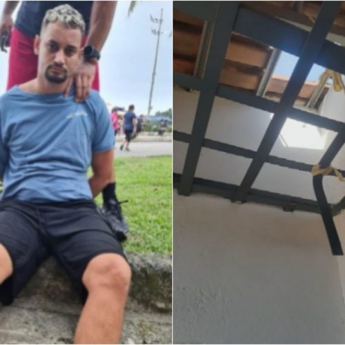 Detento que fugiu por buraco no telhado de presídio é recapturado enquanto passeava em praia do Rio de Janeiro, diz Polícia Penal