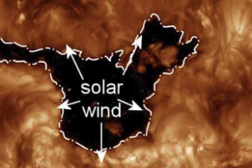 Buraco 62 vezes maior que a Terra se abre no Sol e lança jato em direção ao planeta