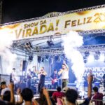 Apresentação de Murilo e Romário dá início às festividades de réveillon em Maringá, com show em Iguatemi.