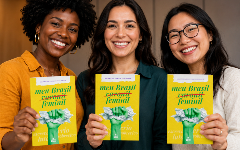 Literatura feminina ganha força e bate recordes em obra coletiva sobre resistência e liberdade