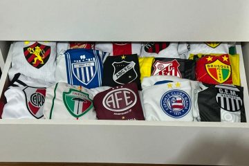 A paixão pelo futebol: maringaense acumula quase 4 mil camisetas de clubes e encontra na coleção sua terapia